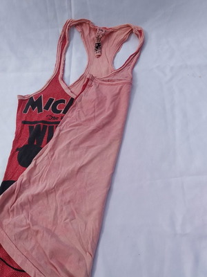 Bershka tirante blouse used, red, size S