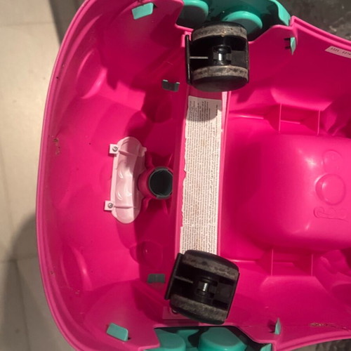 Chicco toy car giro giro all pink like new