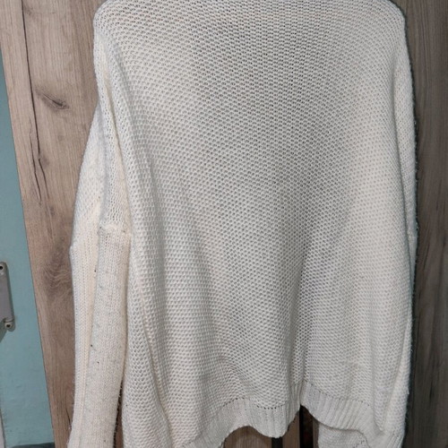 Knitted cardigan white XXXL used