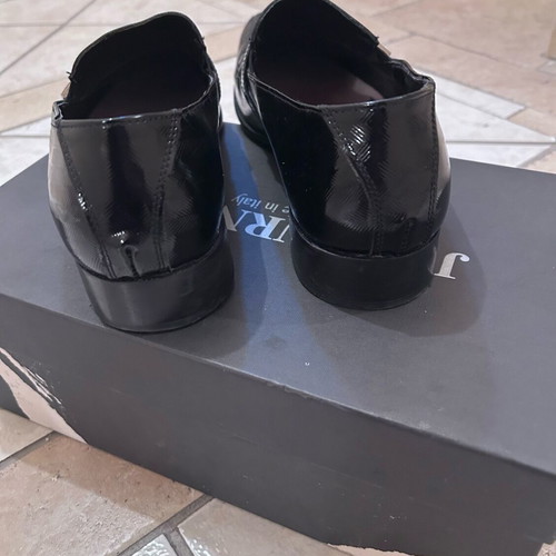 J.BOURNAZOS men's shoes like new, black, size 42
