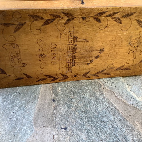 Backgammon wooden used