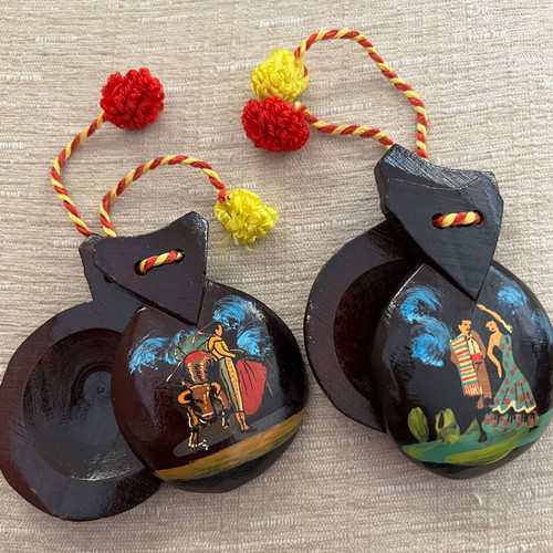 Fiesta Brava 1960 castanets handmade like new