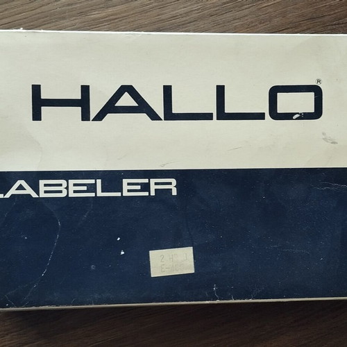 Hallo 210 professional labeler new, made in Japan