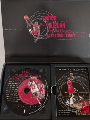 The Jordan Experience 1996 CD με 23 κάρτες μεταχειρισμένο