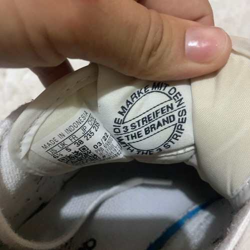 Adidas Forum Bold gy6988 used white athletic shoes size 38