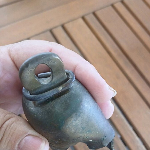 Antique Animal Bell with 1904 Engraving like new