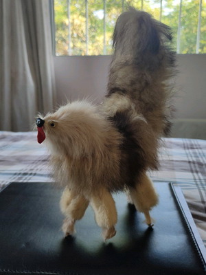 Decorative animal like new, size 28x18x9cm, origin Kastoria
