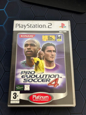 PlayStation 2 Pro Evolution Soccer 4 Platinum complete