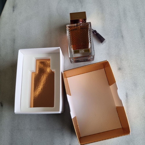 Qasamat Ebhar Eau de Parfum like new, 65ml with 4-5 sprays missing