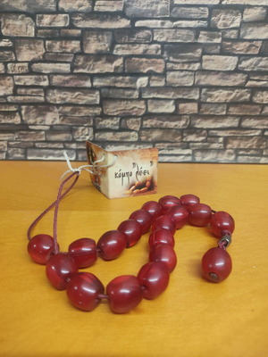 Synthetic worry beads new with medium-sized beads