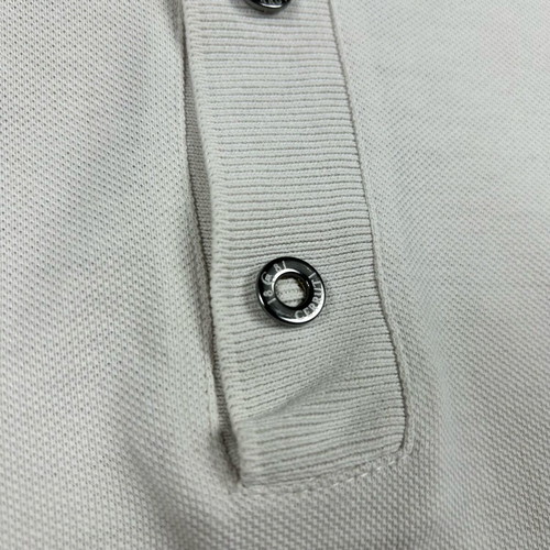 Cerruti 1881 men's polo shirt size L beige cotton like new