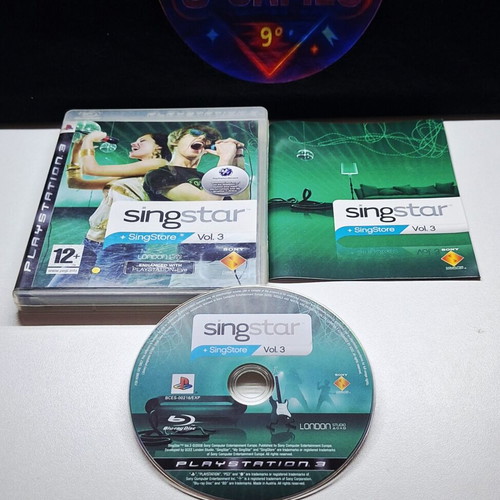 Singstar Vol. 3 for PlayStation 3 used