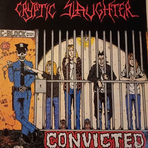 Cryptic Slaughter Convicted LP like new