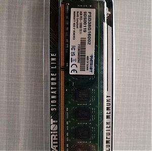 RAM PATRIOT 8GB PSD38G16002