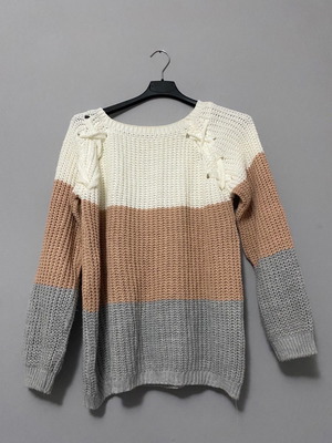 Sweater multicolored used, size M fits S