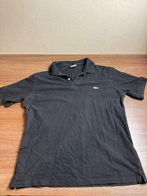 Lacoste Men's Polo Shirt Black XL Like New