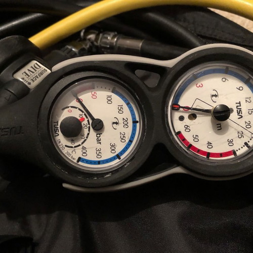TUSA X-Pert RS-460 breathing regulator used with 1st & 2nd stage octopus complete