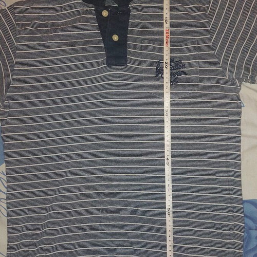 Xdye men's shirt like new, size M, white and blue