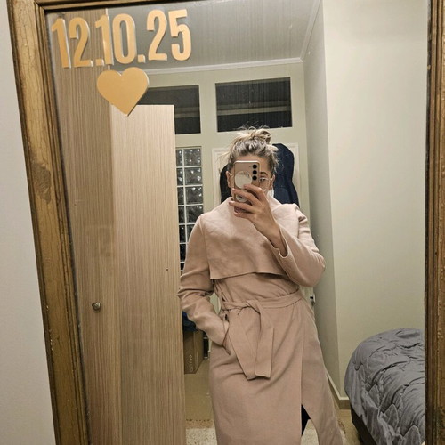 Pink coat like new