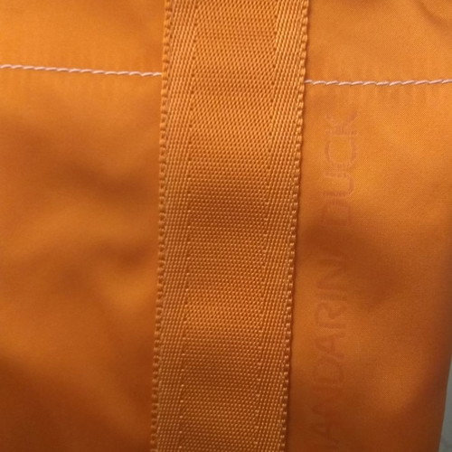 Madarina Duck crossbody bag orange like new