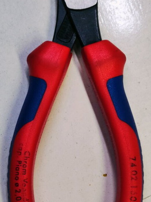 Knipex страничен електротехник нож 160мм нов