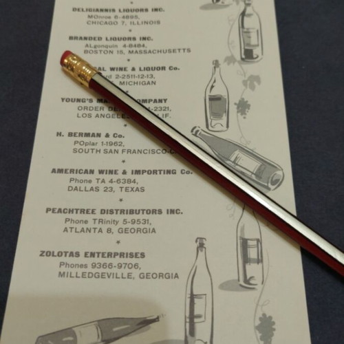 Cambas Brandy promotional vintage print like new