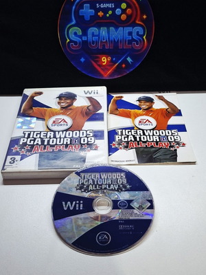 Tiger Woods PGA Tour 09 All Play Nintendo Wii used