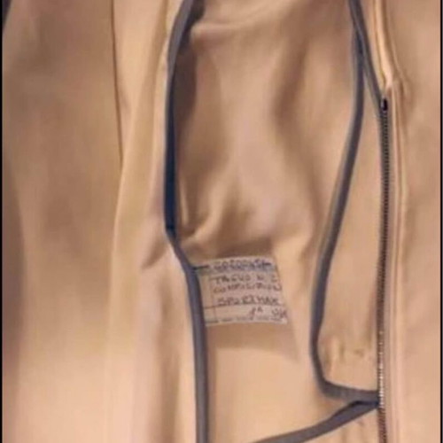 Italian outerwear 100% cotton new, white, size L