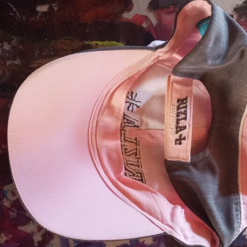 Jockey Hat Rizla+ Events pink and grey one size like new