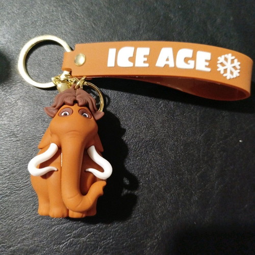 Ellie Ice Age keychain new, rubber material