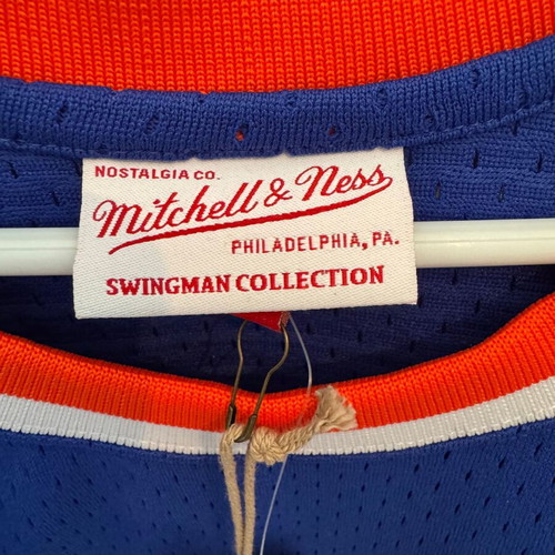 New York Knicks Mitchell & Ness Swingman Jersey Road Patrick Ewing 1991-92 new