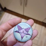 Baphomet pin used