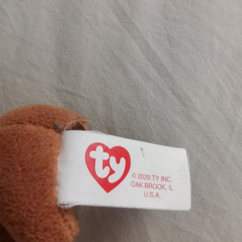 Ty small plush bull like new, height 0.9 cm