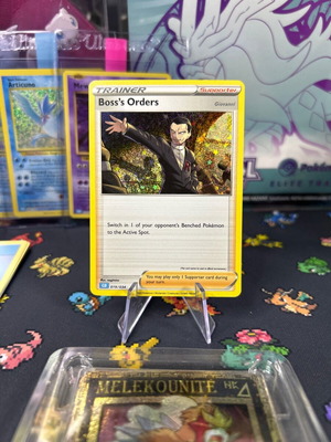 Pokemon card Boss's Orders holographic mint/nm condition