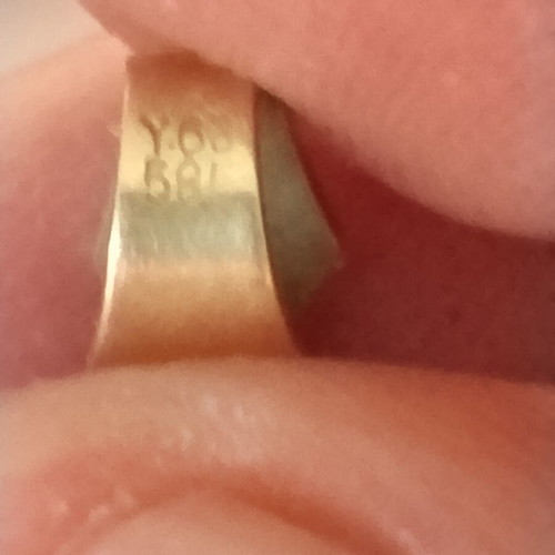 Gold Cross 14K used, modern and timeless design