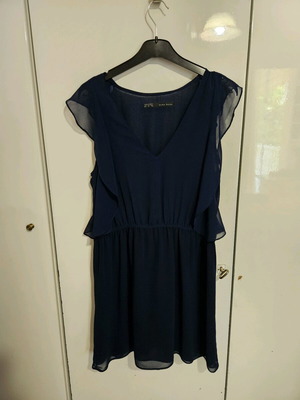 Zara dress S used, navy blue