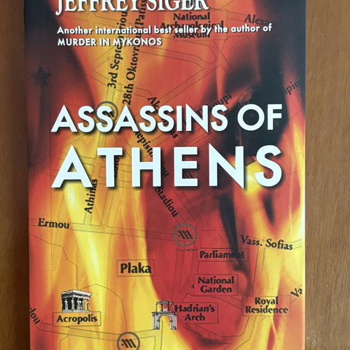 Assassins of Athens by Jeffrey Siger paperback used, English