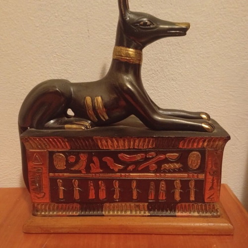 Anubis Shrine decorative like new, Egyptian