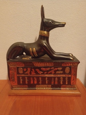 Anubis Shrine decorative like new, Egyptian