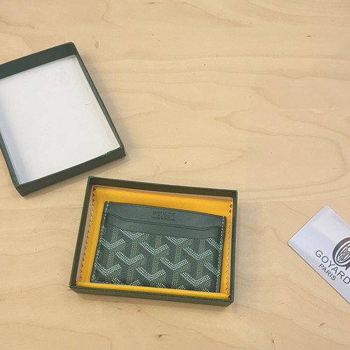 Goyard wallet new, green, A To Z Greek