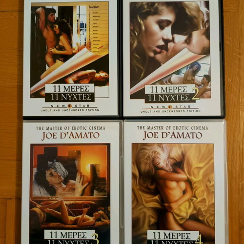 11 Meres 11 Nyhtes DVD new, pack of 4 movies with subtitles