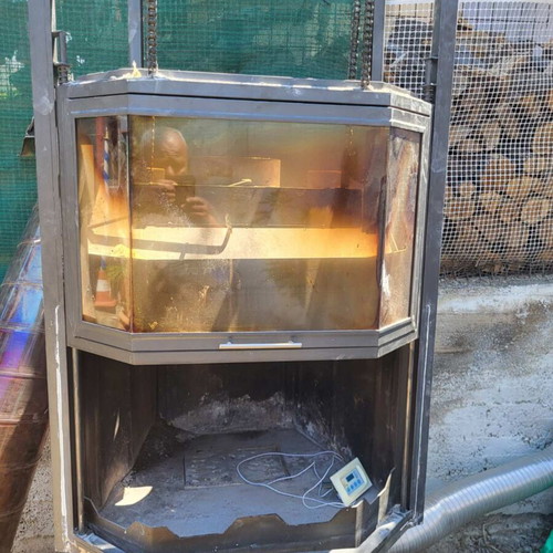 Energy-saving fireplace
