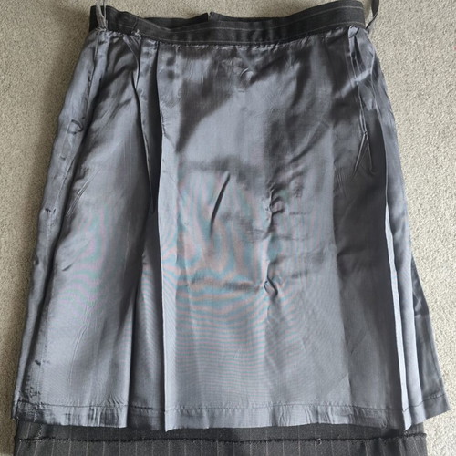 Skirt from Tagier 1990 used, black, lined