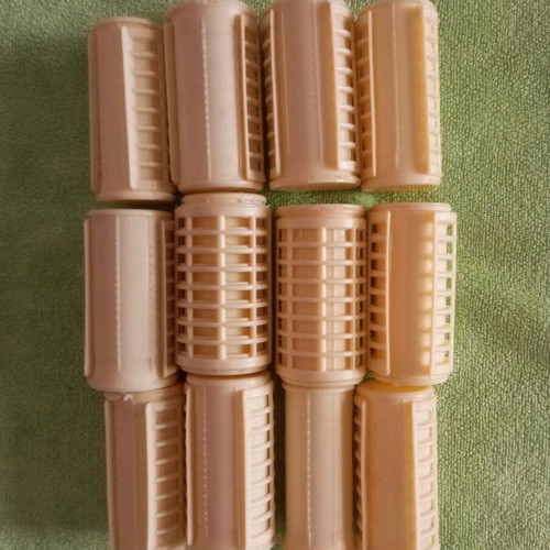 Vintage 90's Heated Hair Rollers used for Styling