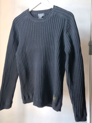 Polo Jeans βαμβακερό πουλόβερ Ralph Lauren σαν καινούργιο, μαύρο, μέγεθος L