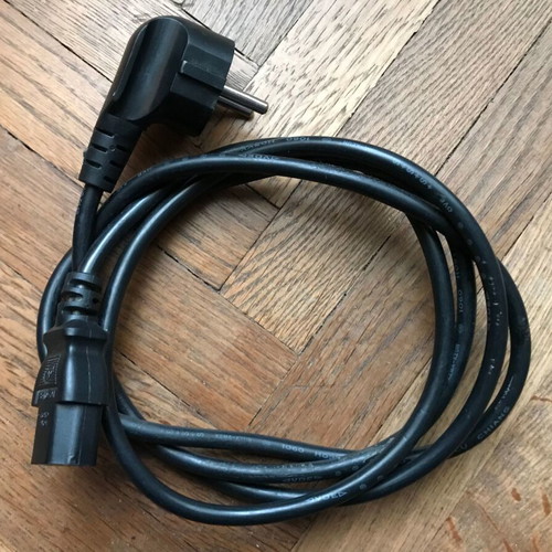 Computer power cable 1.75 m like new