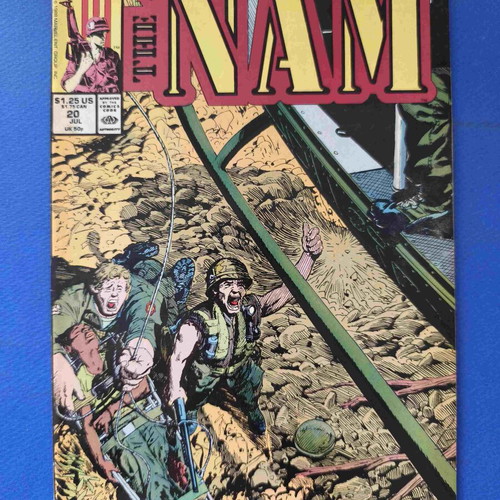 The NAM 20 comic book used, English