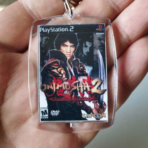 Onimusha 2 PS2 keychain