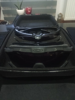 Oakley SI Ballistic M Frame Alpha Tactical Glasses New with 3 Lenses and Case