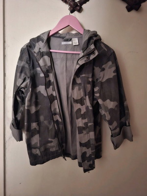 La Redoute Collections gray camouflage jacket like new